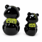 Signed Fenton 2001 QVC Special Order bear figurines