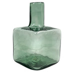 Vintage Blenko hand-blown geometric art glass vase
