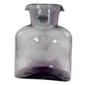 Vintage Blenko Lavender Amethyst hand-blown water bottle