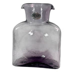 Vintage Blenko Lavender Amethyst hand-blown water bottle