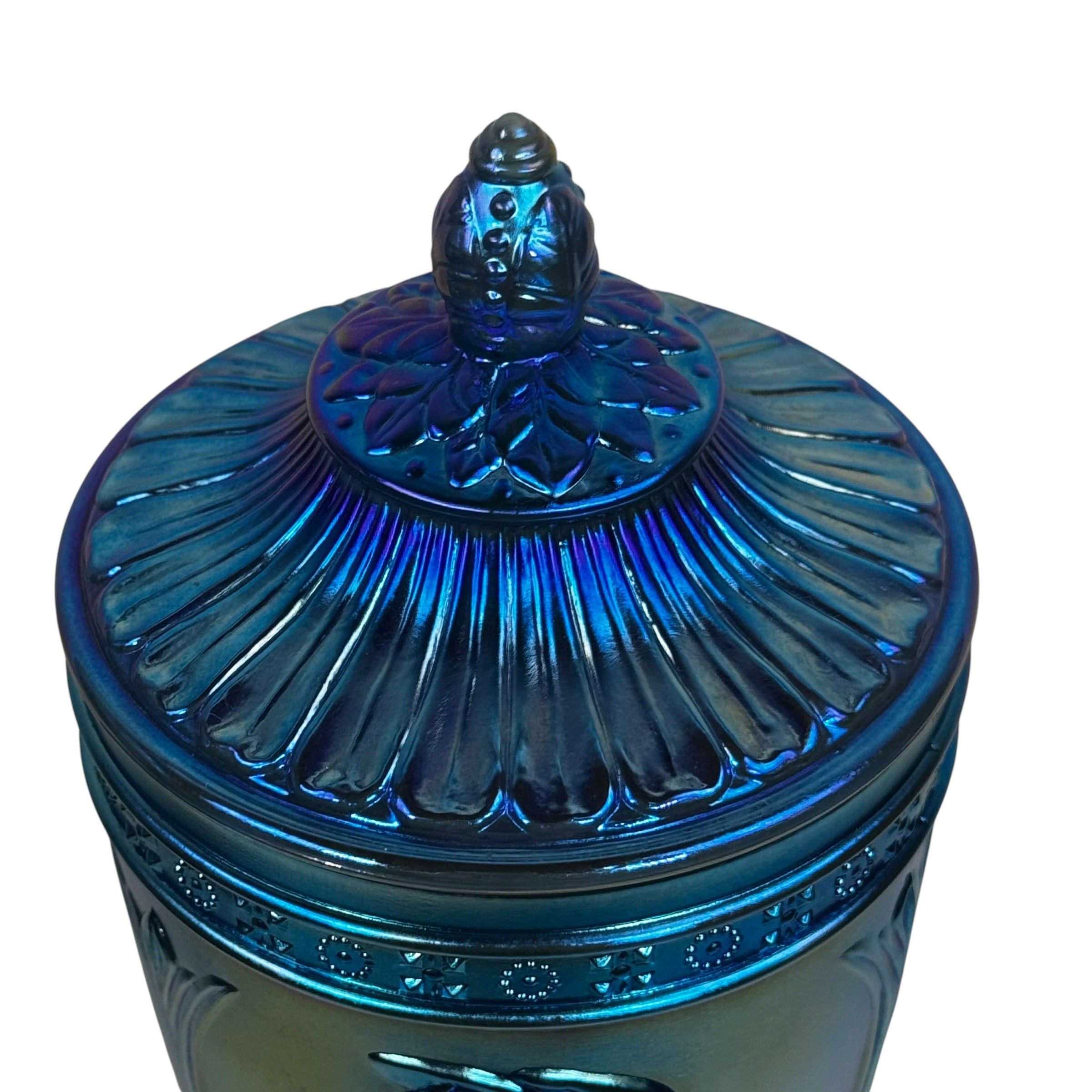 Fenton 'Dancing Ladies' Centennial Celebration Covered Jar