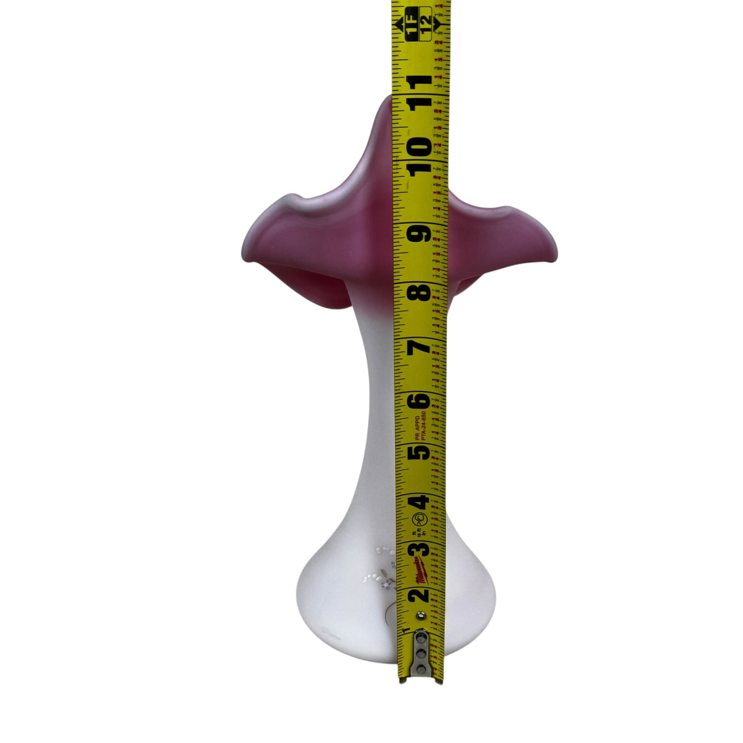 Fenton Rosalene Jack in the Pulpit Vase