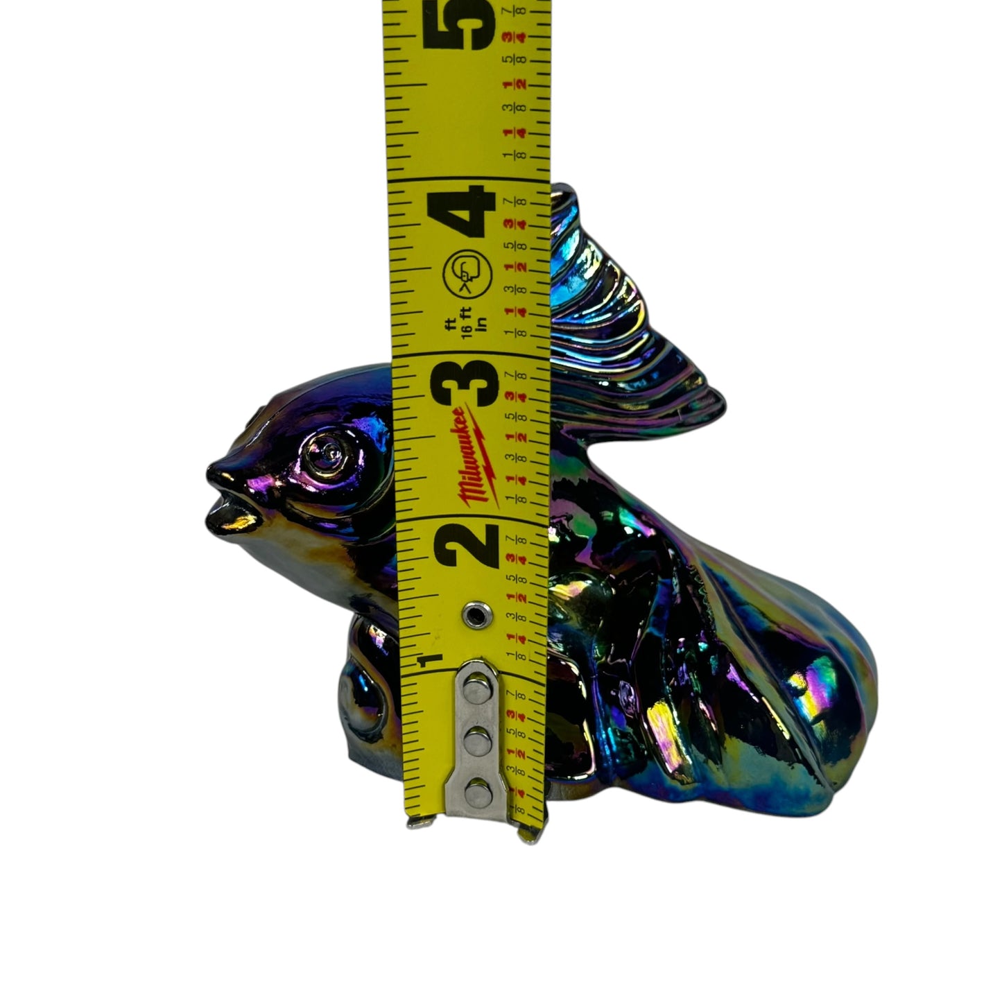 Fenton Favrene Koi Fish Art Glass Figurine
