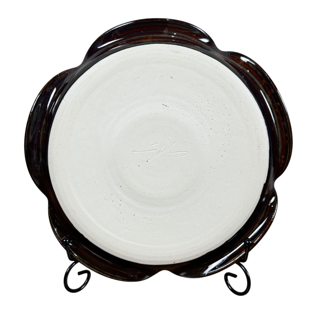 Vintage style ceramic chip and dip set functional art