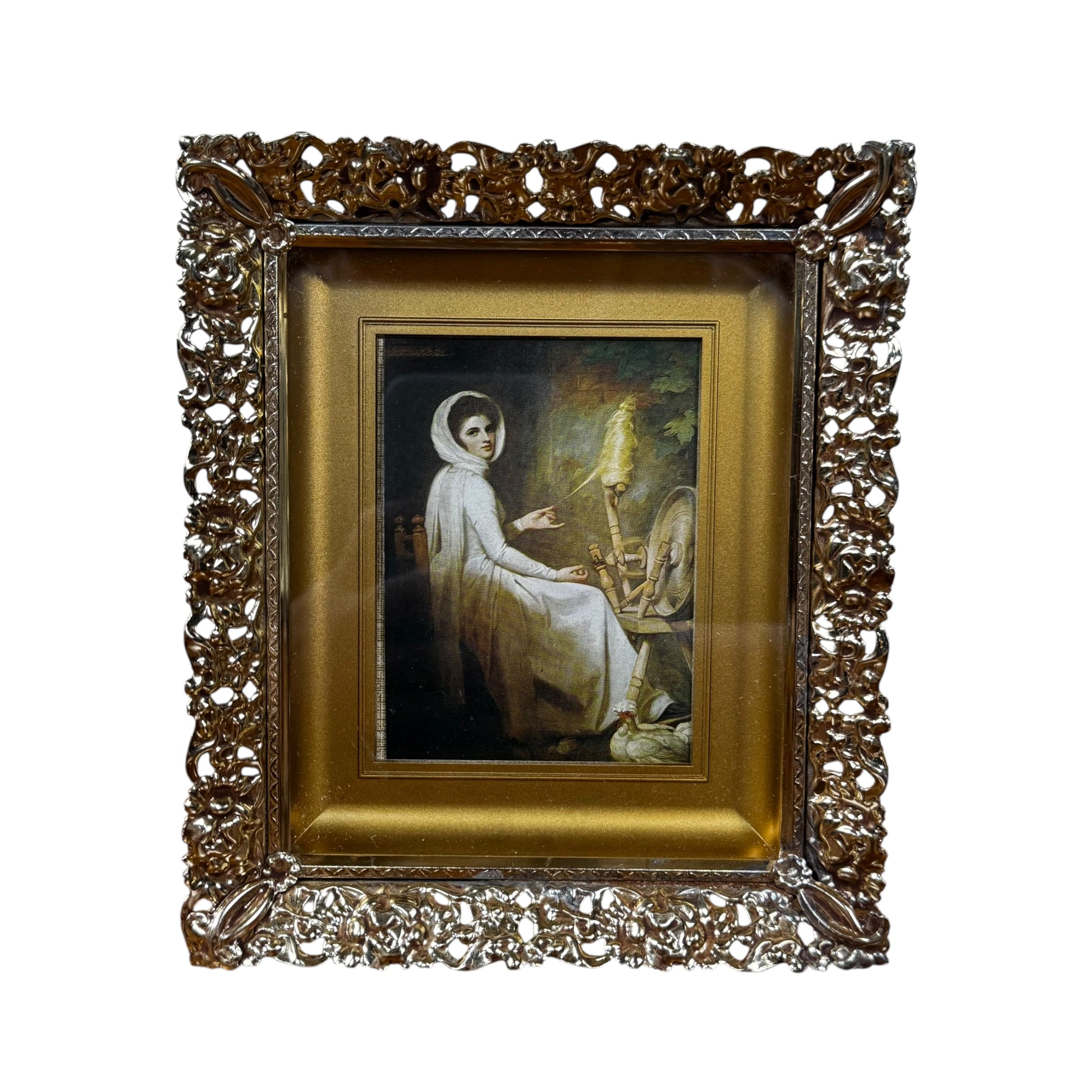 Victorian style gold gilded gallery wall art