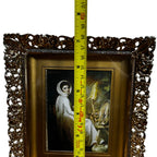 Romantic old world framed artwork decor
