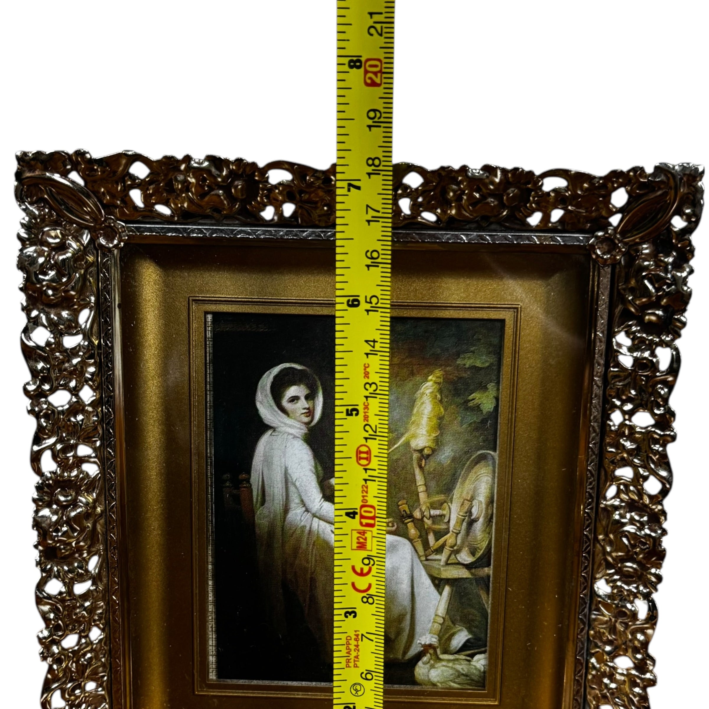 Romantic old world framed artwork decor